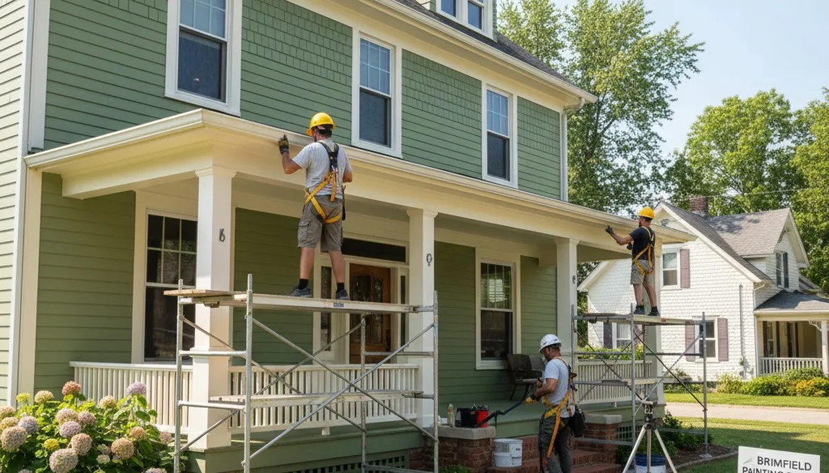 Painting contractor serving Peoria, IL for interior and exterior residential painting services