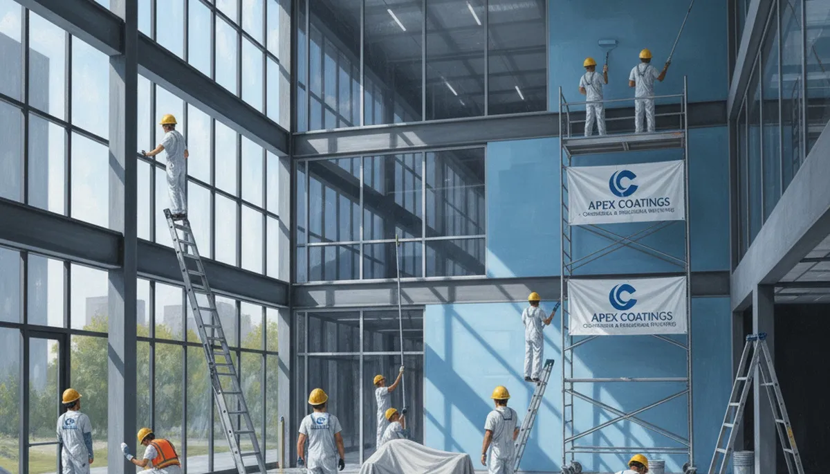 Commercial painting service in Peoria, IL for durable, weather-resistant business finishes