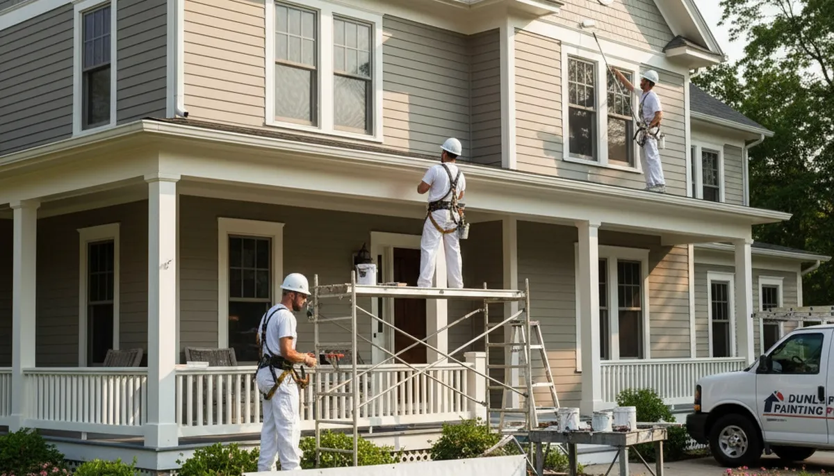 Painting contractor in Peoria, IL providing professional interior and exterior home painting services