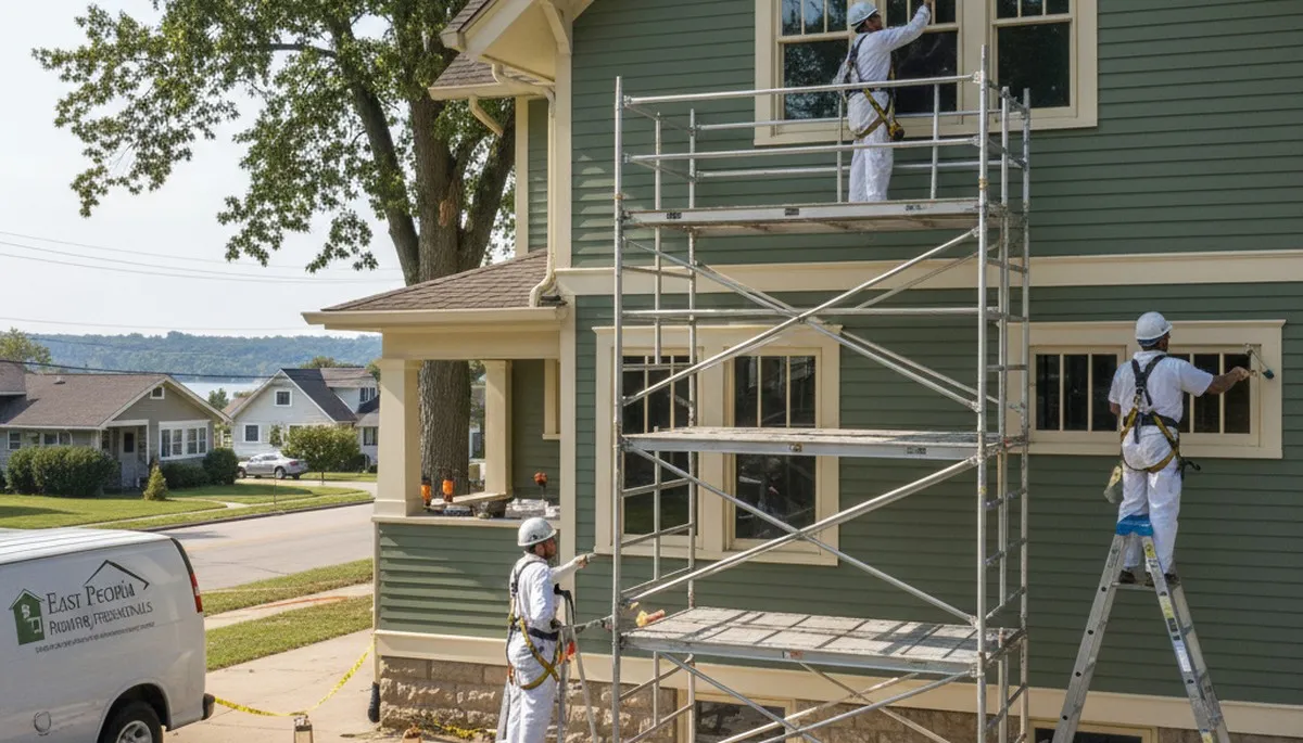 Professional painting services in Peoria, IL for residential and commercial projects