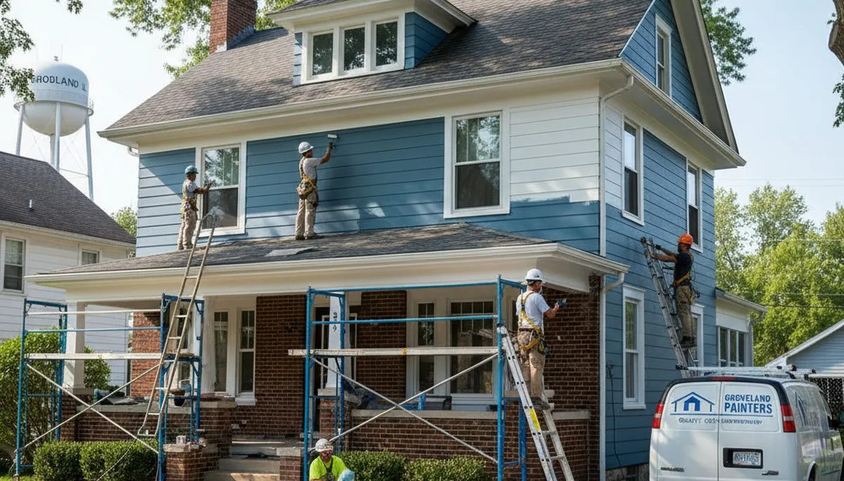 Painting contractors serving Peoria, IL for residential and commercial painting services