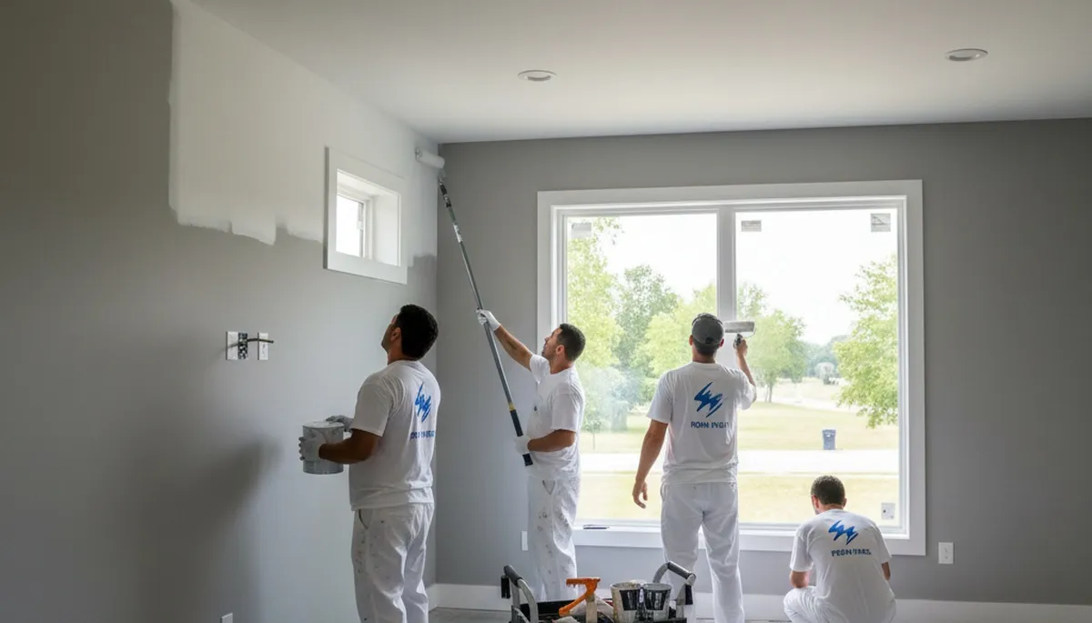 Professional painters in Peoria, IL providing interior and exterior painting services