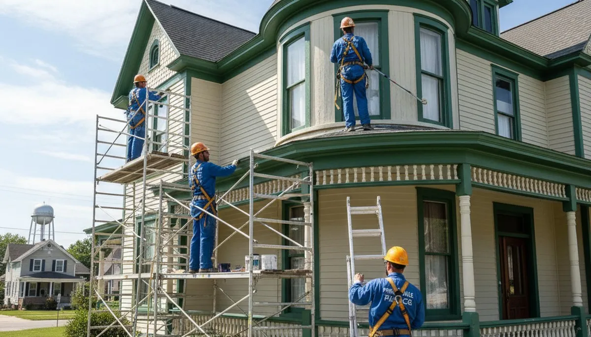 Professional painting service in Peoria, IL for residential and commercial properties