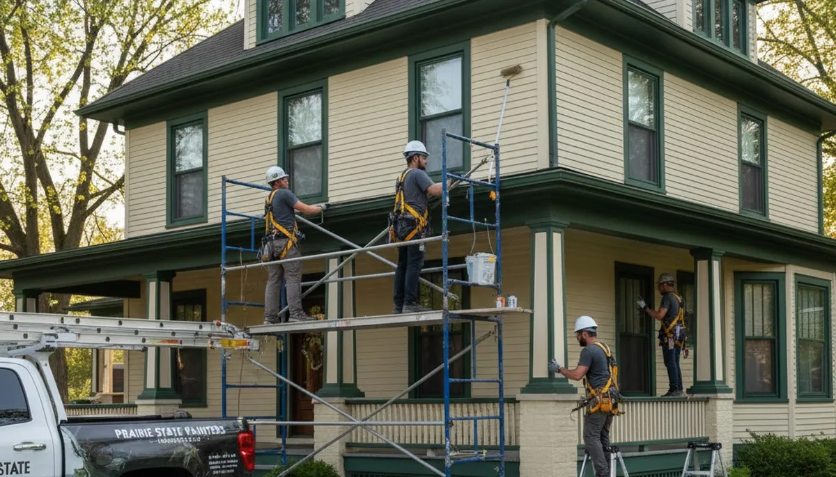 Professional painting services in Peoria, IL for residential and commercial properties